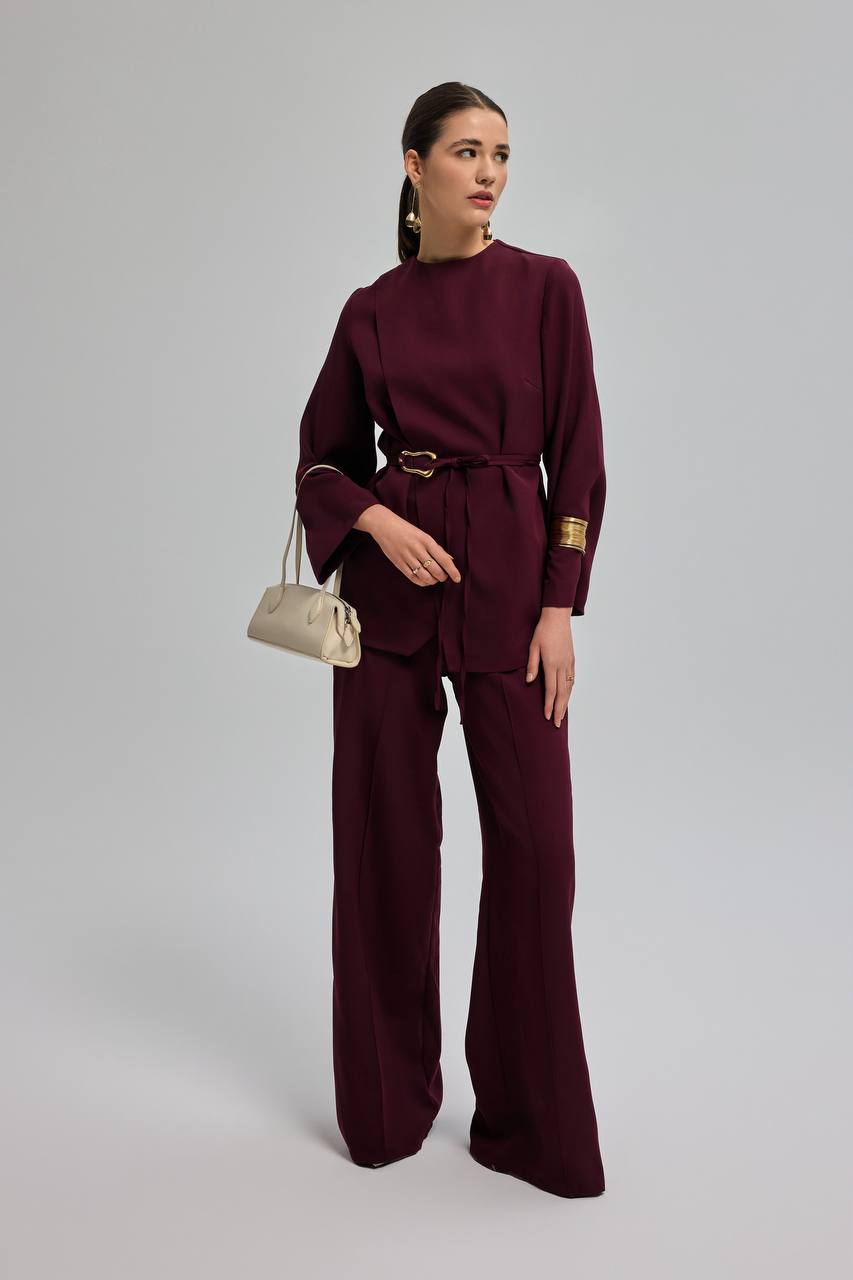 The Valentina Set - Navy full length