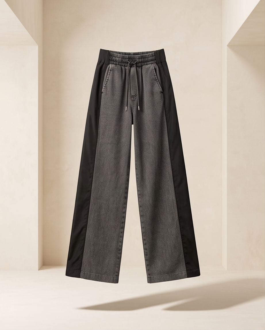 Shadow Side Wide-Leg Pants - Flat lay