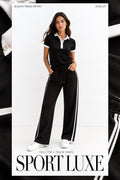 The Retro Polo Wide Matching Set