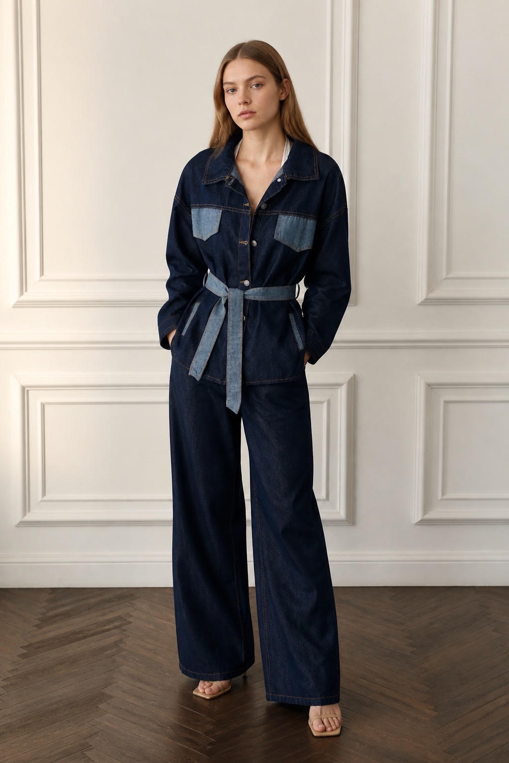 The Alessia Denim Set